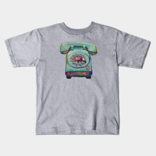 Calling Up Love Kids T-Shirt